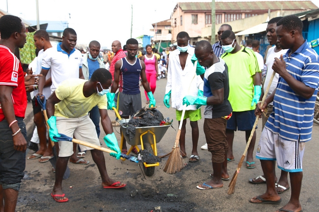 sesawosuban and Let's clean Ghana